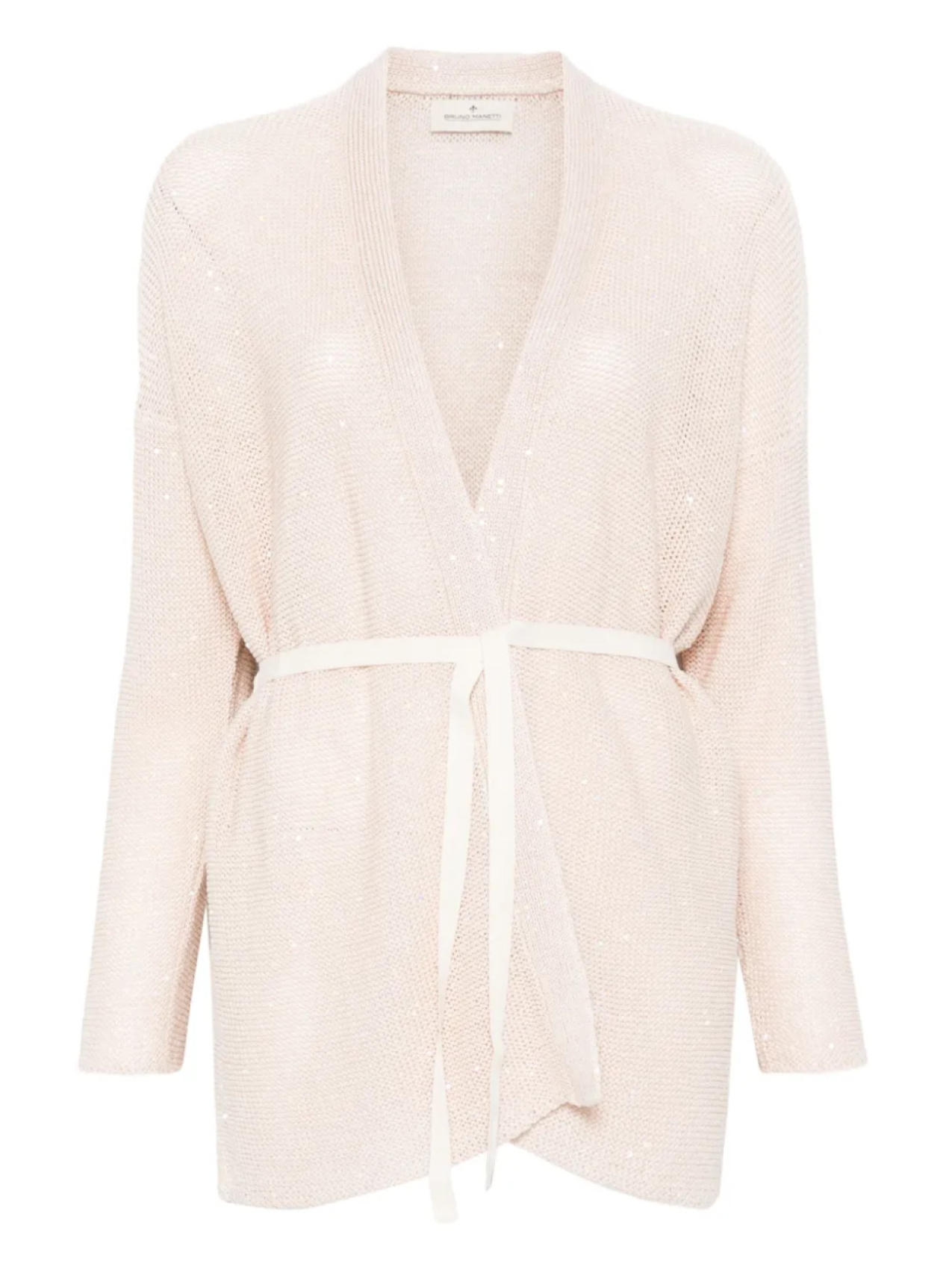 Кардиган с пайетками Bruno Manetti, нейтральный
Кардиган с пайетками Bruno Manetti, нейтральный