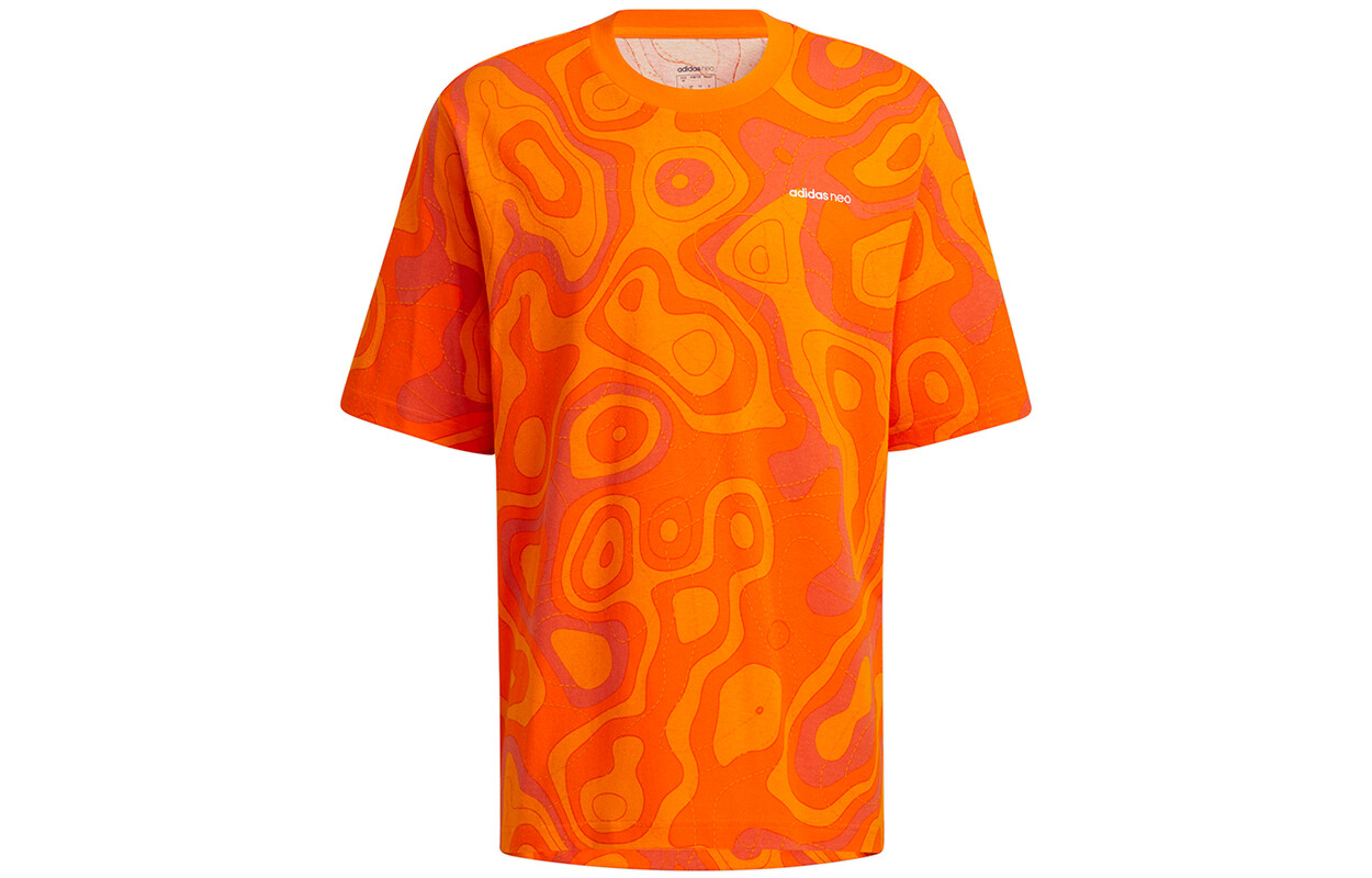 Футболка мужская оранжевая Adidas Neo, оранжевый 
Футболка мужская оранжевая Adidas Neo, оранжевый