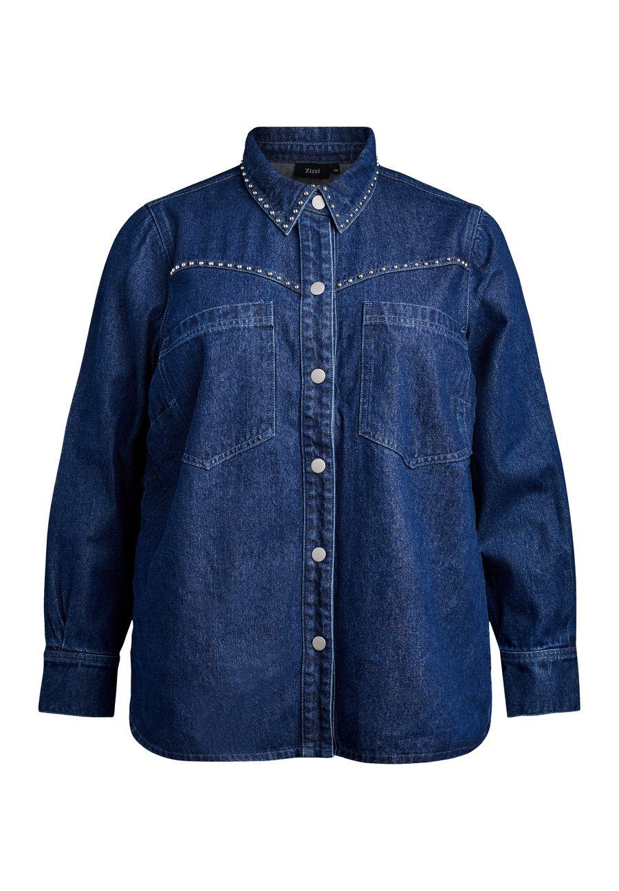 Блуза Zizzi MIT NIETEN, Dark Blue Denim/Dark-Blue Denim
Блуза Zizzi MIT NIETEN, Dark Blue Denim/Dark-Blue Denim