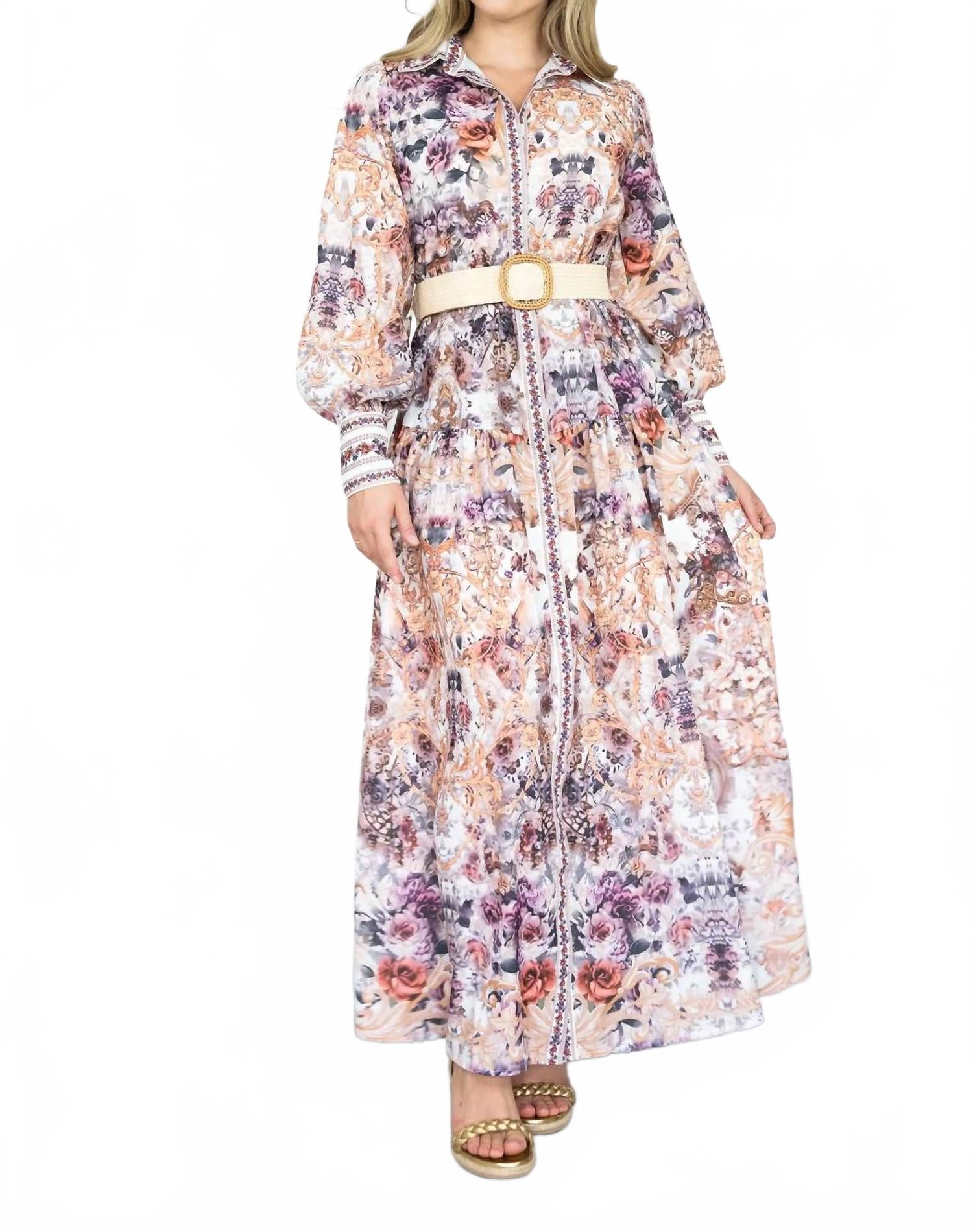 Платье макси Viola с разноцветным цветочным принтом Stellino, Multi Floral
Платье макси Viola с разноцветным цветочным принтом Stellino, Multi Floral