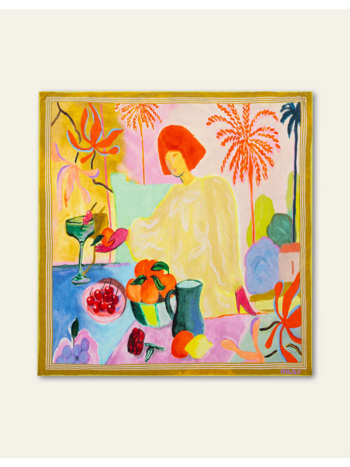 Oilily Шарф Summer Story желтого цвета
Oilily Шарф Summer Story желтого цвета