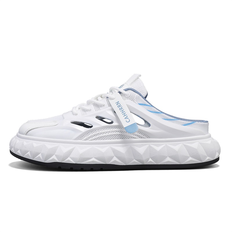 Сандалии с закрытым носком, противоскользящие, мужские CAHHRRN, White Blue
Сандалии с закрытым носком, противоскользящие, мужские CAHHRRN, White Blue