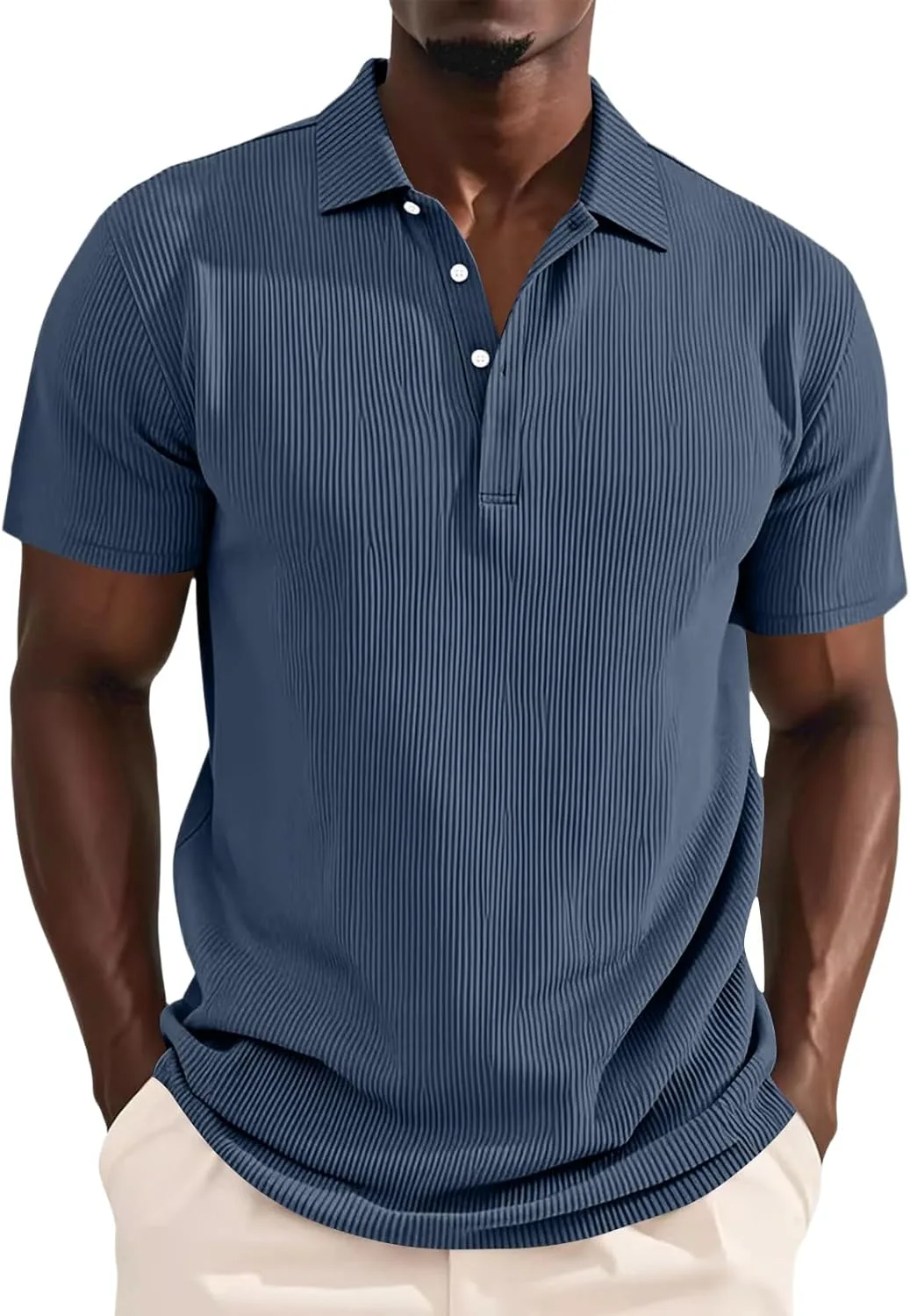 Мужская поло-рубашка henley с коротким рукавом, athletic fit, dry fit
Мужская поло-рубашка henley с коротким рукавом, athletic fit, dry fit
