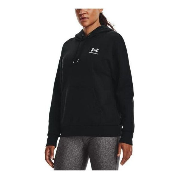 Толстовка essential fleece hoodie 'black' Under Armour, черный
Толстовка essential fleece hoodie 'black' Under Armour, черный