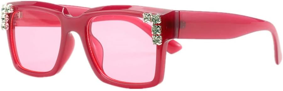 Классические квадратные солнцезащитные очки ICARA с оправой, украшенной стразами и бриллиантами, унисекс, для взрослых, в стиле ретро, с защитой от УФ-излучения UV400, Red Pink
Классические квадратные солнцезащитные очки ICARA с оправой, украшенной стразами и бриллиантами, унисекс, для взрослых, в стиле ретро, с защитой от УФ-излучения UV400, Red Pink