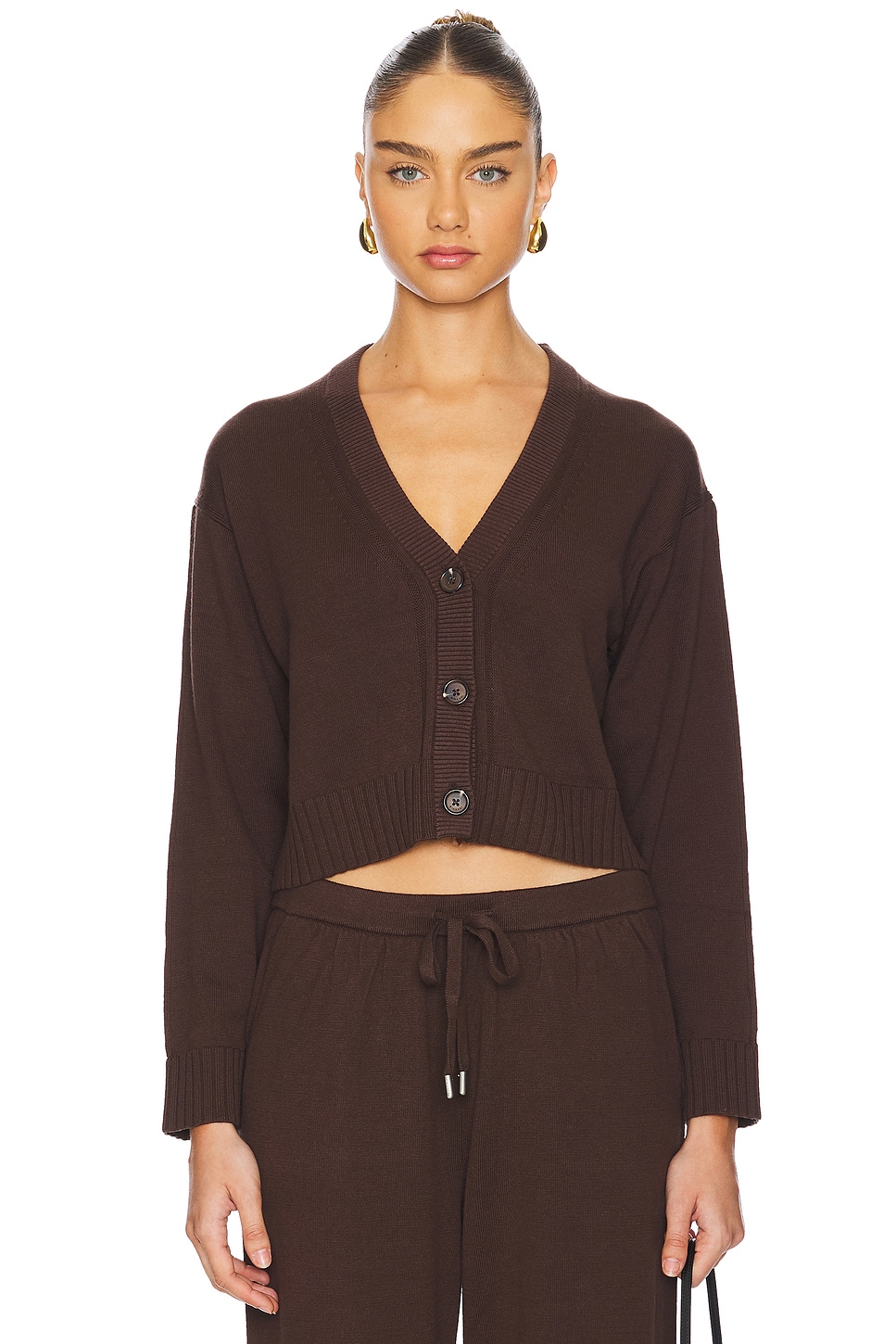Кардиган Simkhai, коричневый 
Кардиган Simkhai, коричневый