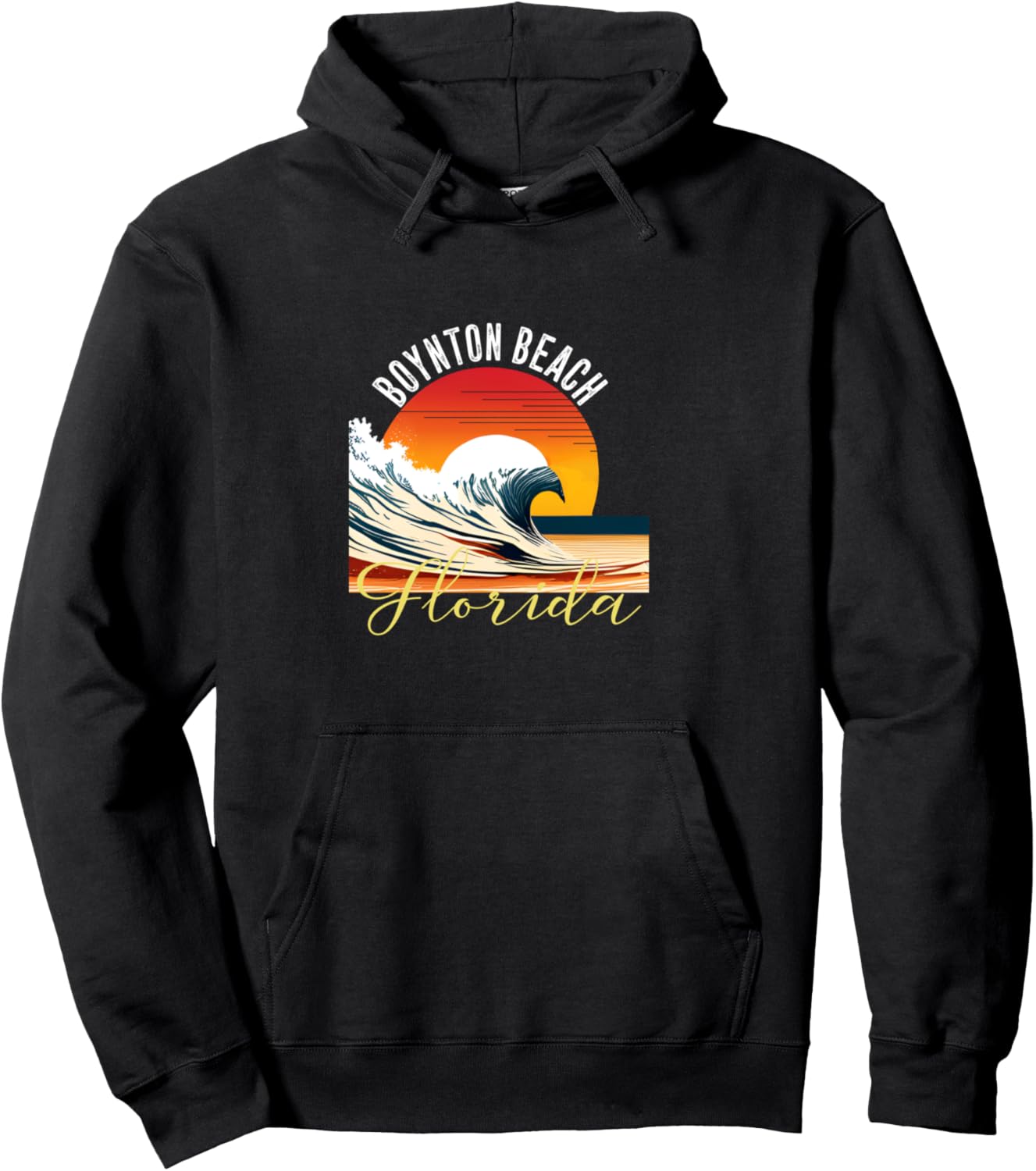 Ретро винтажная сувенирная одежда из Бойнтон-Бич - Толстовка с капюшоном из Бойнтон-Бич Boynton Beach Vacation Outfits & Beachwear, черный
Ретро винтажная сувенирная одежда из Бойнтон-Бич - Толстовка с капюшоном из Бойнтон-Бич Boynton Beach Vacation Outfits & Beachwear, черный