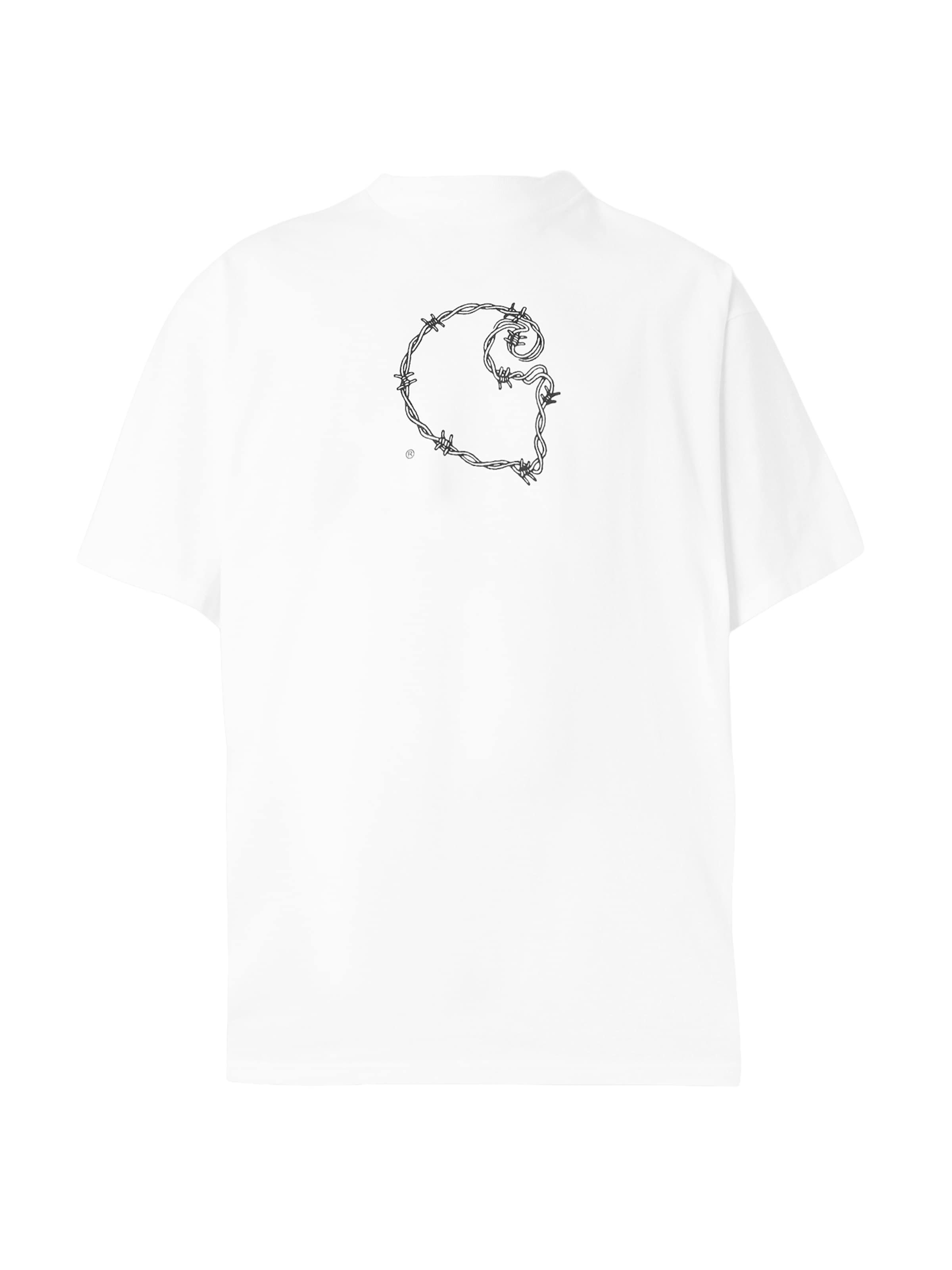 Carhartt WIP Футболка 'Barbwire' в белом цвете
Carhartt WIP Футболка 'Barbwire' в белом цвете