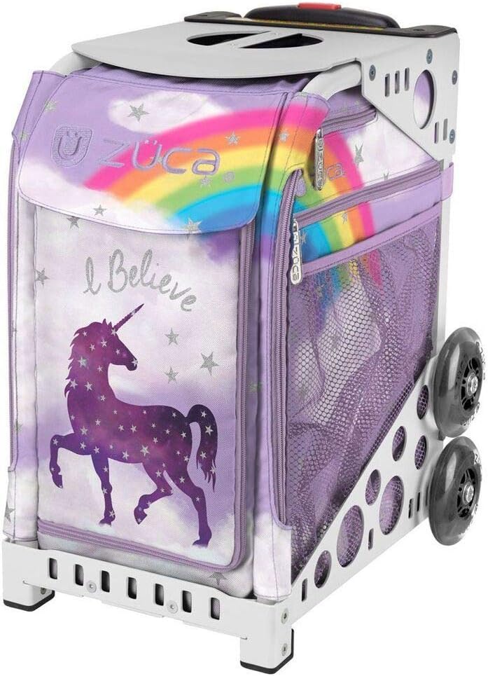 Сумка-вкладыш ZUCA Unicorn Sport с белой рамой и мигающими колесами, Golden-Beige, Black, And Other Colors Related To The Animal Print
Сумка-вкладыш ZUCA Unicorn Sport с белой рамой и мигающими колесами, Golden-Beige, Black, And Other Colors Related To The Animal Print