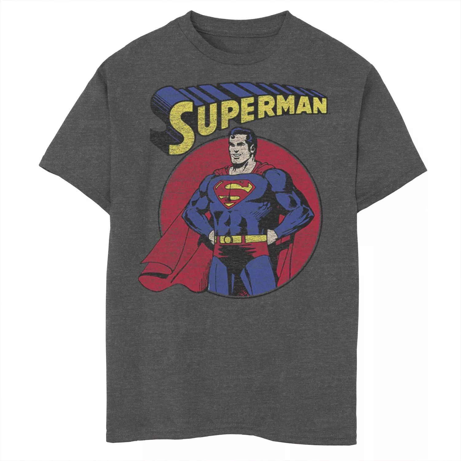 Классическая футболка с графическим принтом и логотипом Superman для мальчиков 8–20 лет Licensed Character
Классическая футболка с графическим принтом и логотипом Superman для мальчиков 8–20 лет Licensed Character