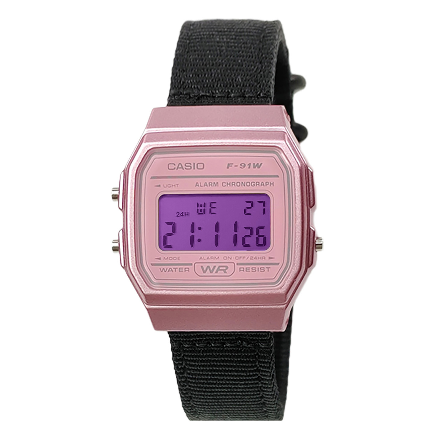 CASIO Часы Retrofit Series Quartz Movement Nylon Strap Watch Men's Watch Pink Watch Dial 
CASIO Часы Retrofit Series Quartz Movement Nylon Strap Watch Men's Watch Pink Watch Dial