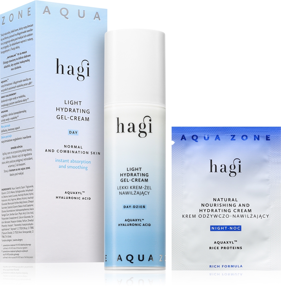 Освежающий крем-гель Aqua Zone с увлажняющим эффектом Hagi, 50 мл
Освежающий крем-гель Aqua Zone с увлажняющим эффектом Hagi, 50 мл