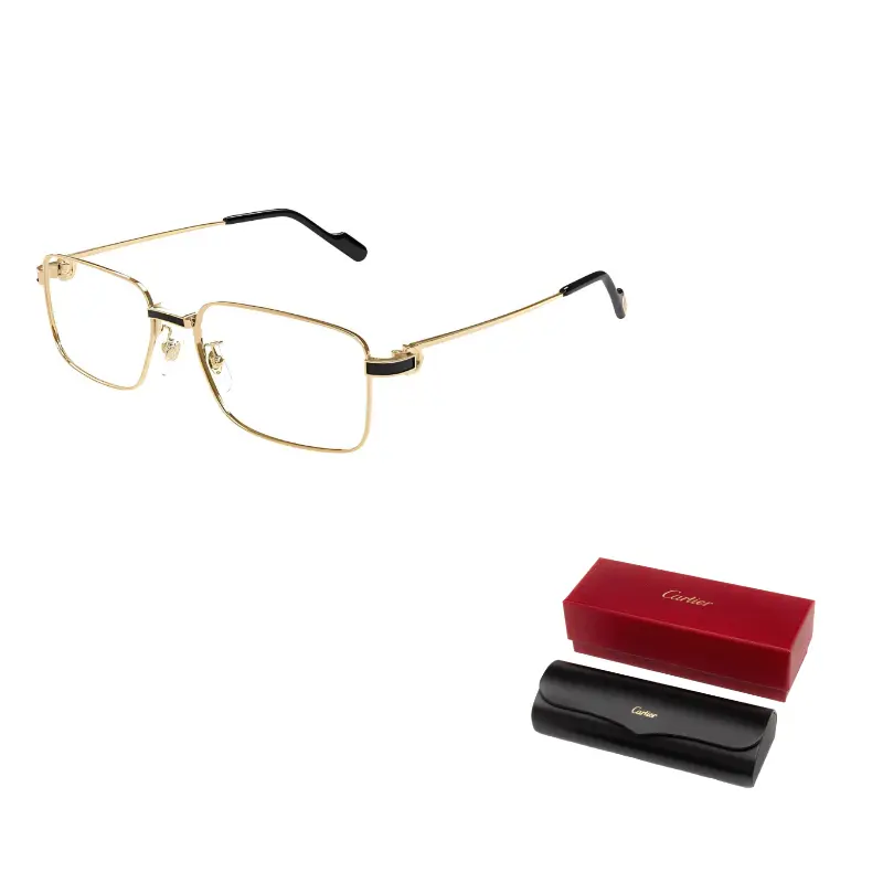 Cartier Квадратные очки, Gold 
Cartier Квадратные очки, Gold