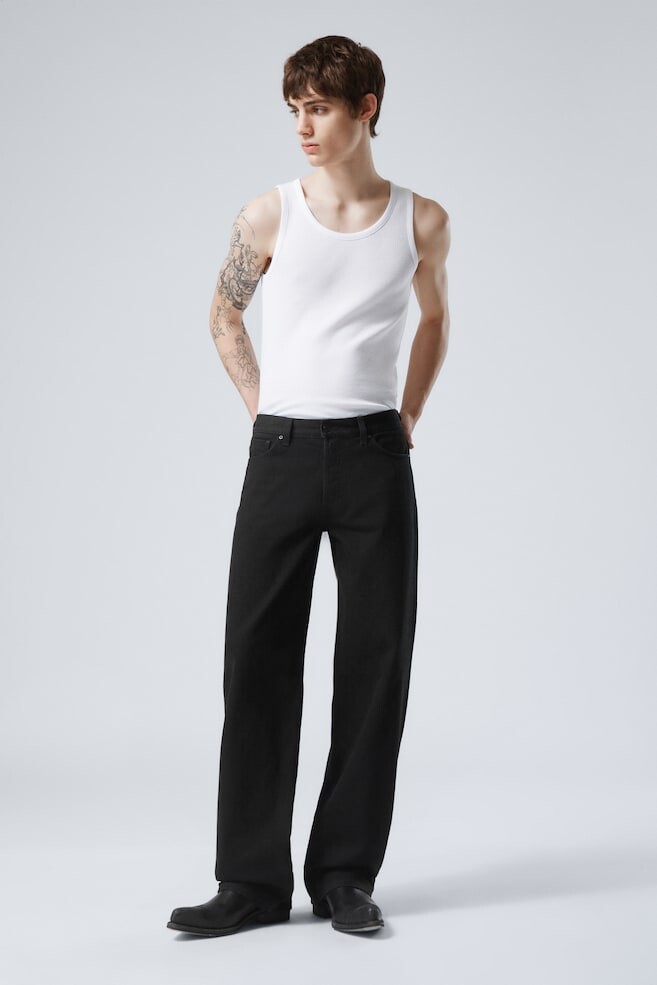 Джинсы свободного кроя с заниженной талией Sphere прямого кроя Weekday, черный
Джинсы свободного кроя с заниженной талией Sphere прямого кроя Weekday, черный