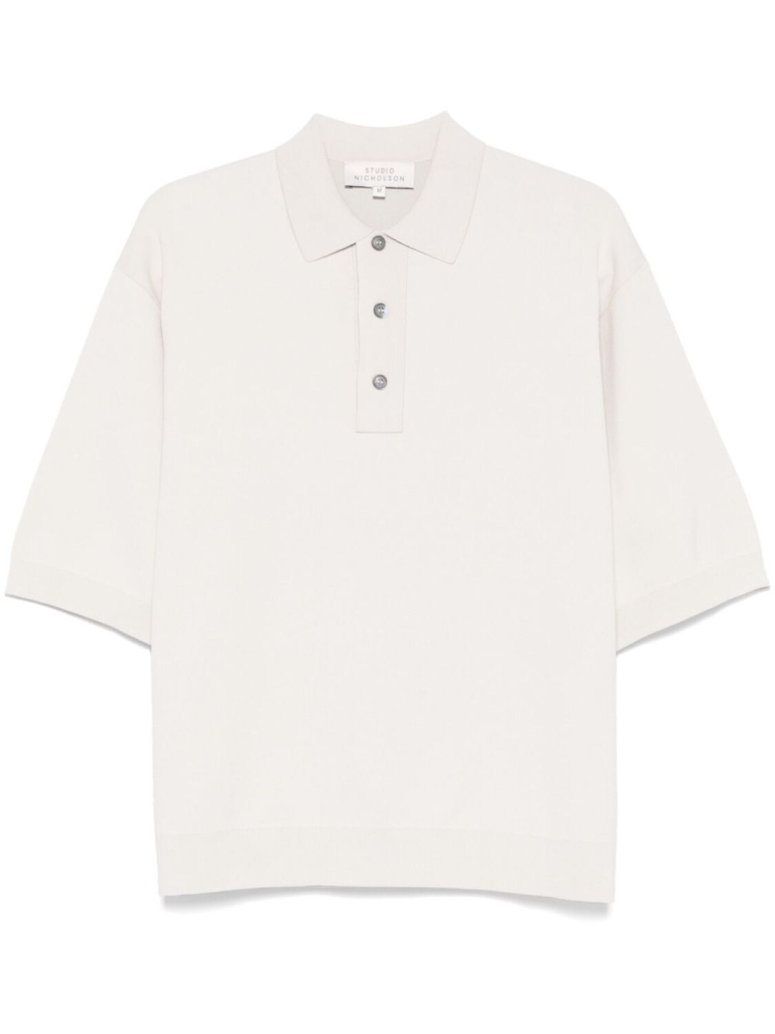 Рубашка-поло Studio Nicholson Rico, нейтральный цвет
Рубашка-поло Studio Nicholson Rico, нейтральный цвет