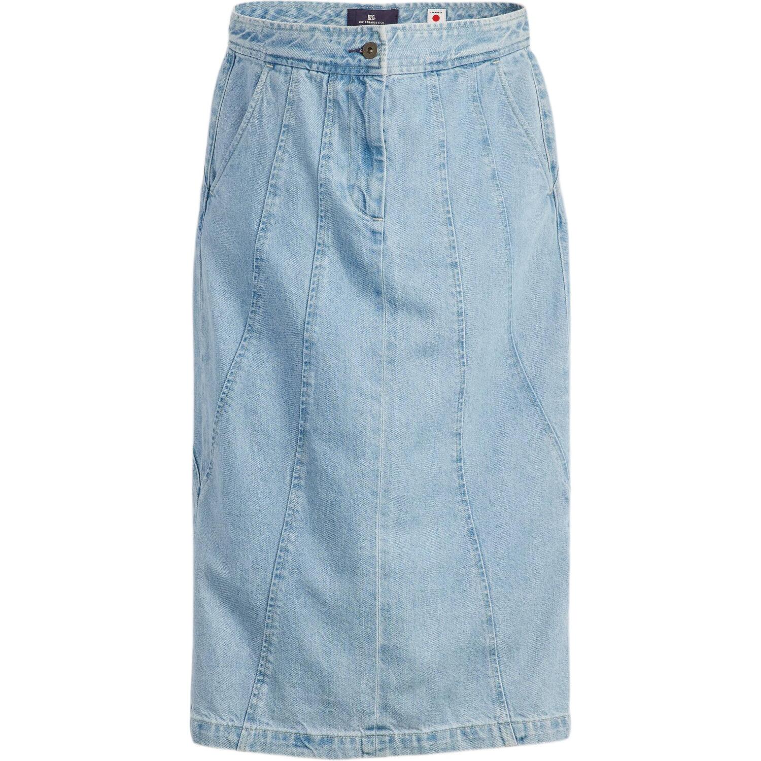 Levis Джинсовая длинная юбка Levi's Blue Tab Collection для женщин
Levis Джинсовая длинная юбка Levi's Blue Tab Collection для женщин