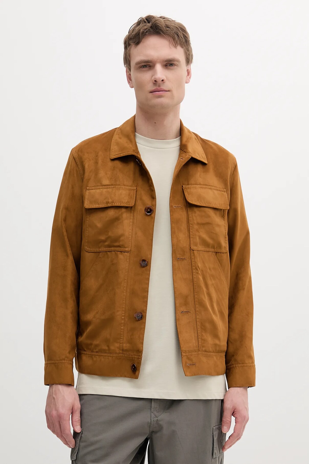 Короткая куртка Sisley, коричневый
Короткая куртка Sisley, коричневый