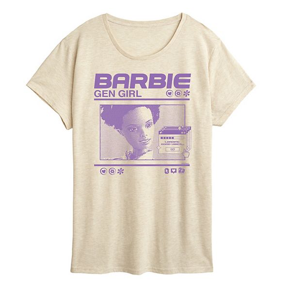 Женская футболка с винтажным принтом Barbie, Beige
Женская футболка с винтажным принтом Barbie, Beige