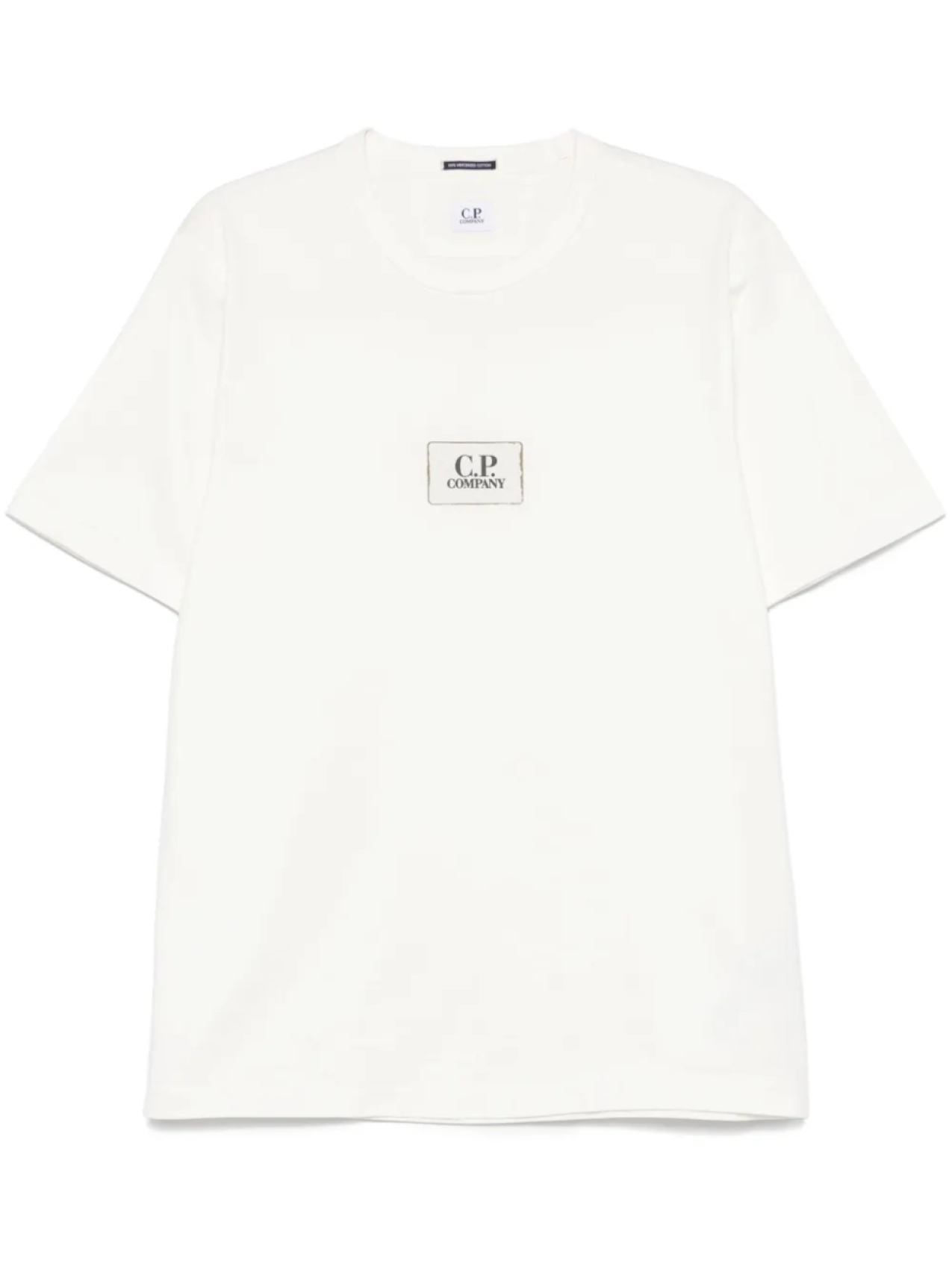Футболка из джерси с логотипом C.P. Company, белый 
Футболка из джерси с логотипом C.P. Company, белый