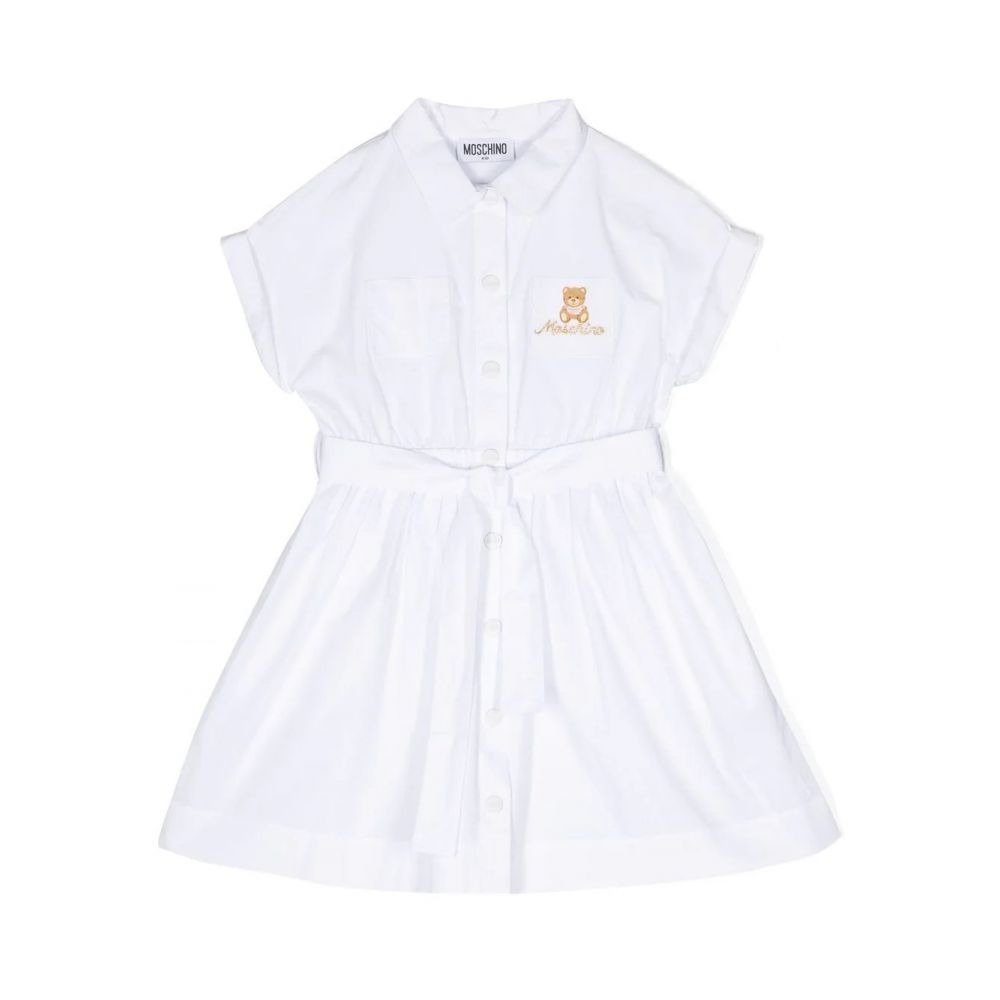 Moschino Короткий рукав Платье-рубашка, белый
Moschino Короткий рукав Платье-рубашка, белый