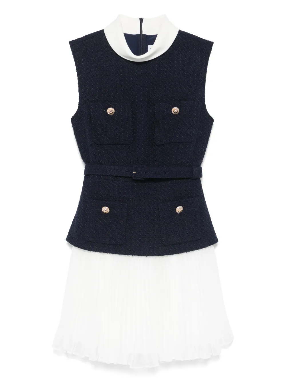 Шифоновое платье мини Self-Portrait, синий
Шифоновое платье мини Self-Portrait, синий