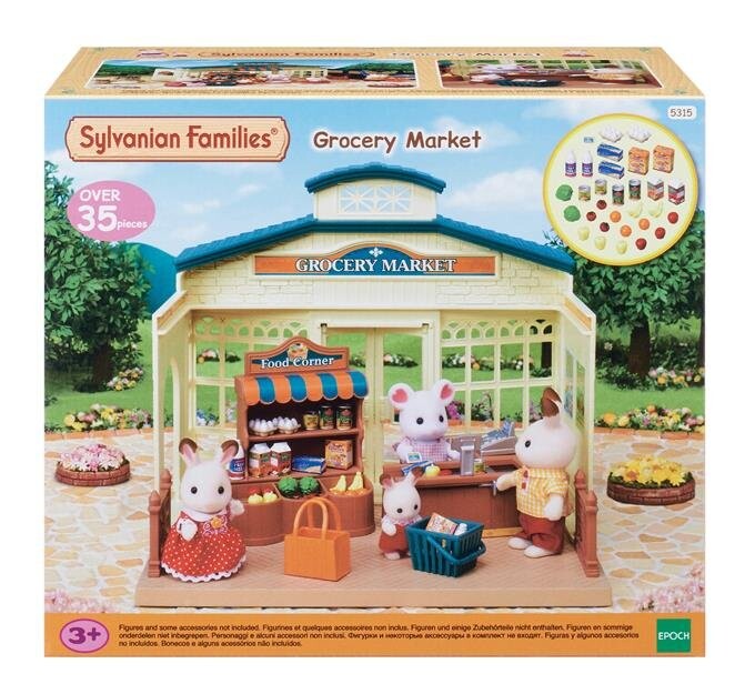 Sylvanian Families, Коллекционные фигурки, Набор для супермаркетов, 5315
Sylvanian Families, Коллекционные фигурки, Набор для супермаркетов, 5315