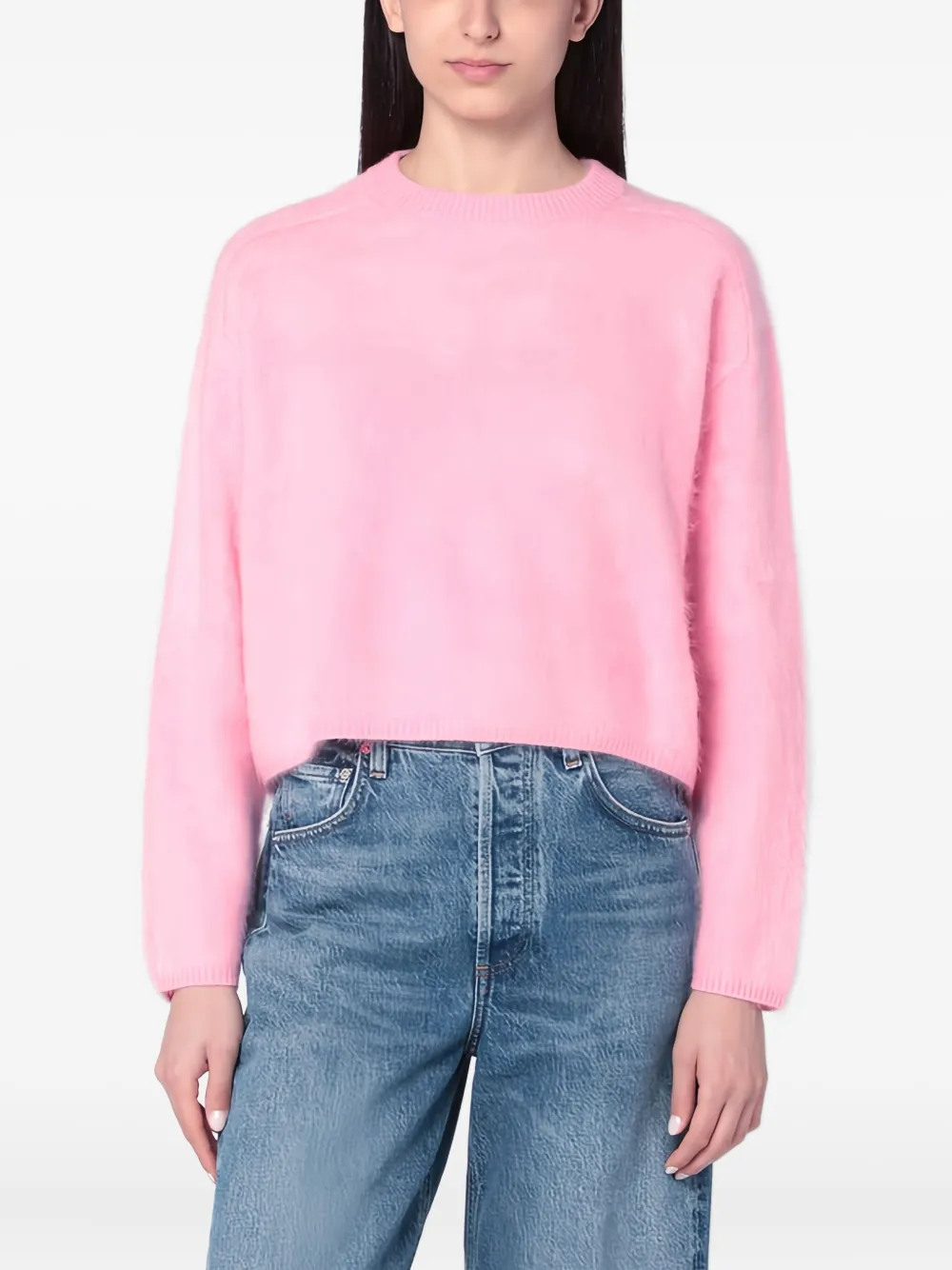 Джемпер с круглым вырезом Soft Goat, розовый
Джемпер с круглым вырезом Soft Goat, розовый