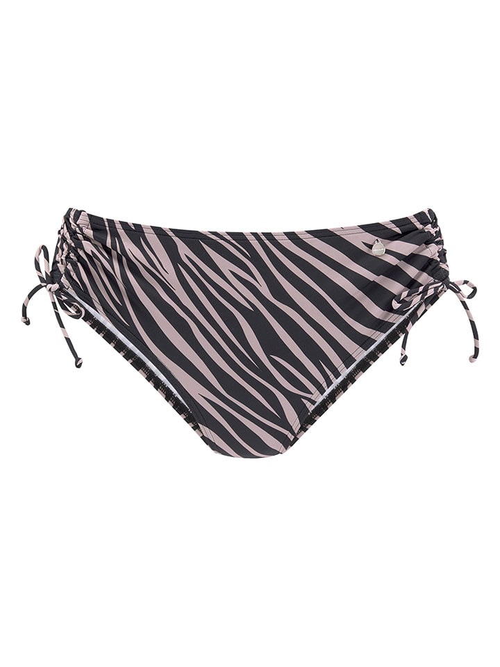 Плавки бикини LASCANA, черный/серый
Плавки бикини LASCANA, черный/серый