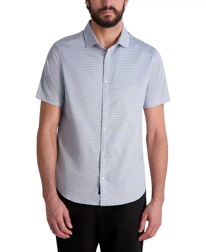 Мужская рубашка в клетку "гусиная лапка" KARL LAGERFELD PARIS, синий
Мужская рубашка в клетку "гусиная лапка" KARL LAGERFELD PARIS, синий