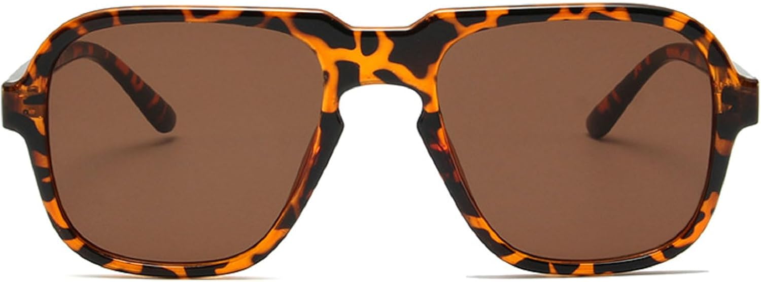 Квадратные женские ретро-солнцезащитные очки-пилот с градиентными линзами цвета океана и защитой от УФ-излучения UV400. Мужские модные солнцезащитные очки с леопардовым принтом и цветом шампанского mincl, Leopard
Квадратные женские ретро-солнцезащитные очки-пилот с градиентными линзами цвета океана и защитой от УФ-излучения UV400. Мужские модные солнцезащитные очки с леопардовым принтом и цветом шампанского mincl, Leopard