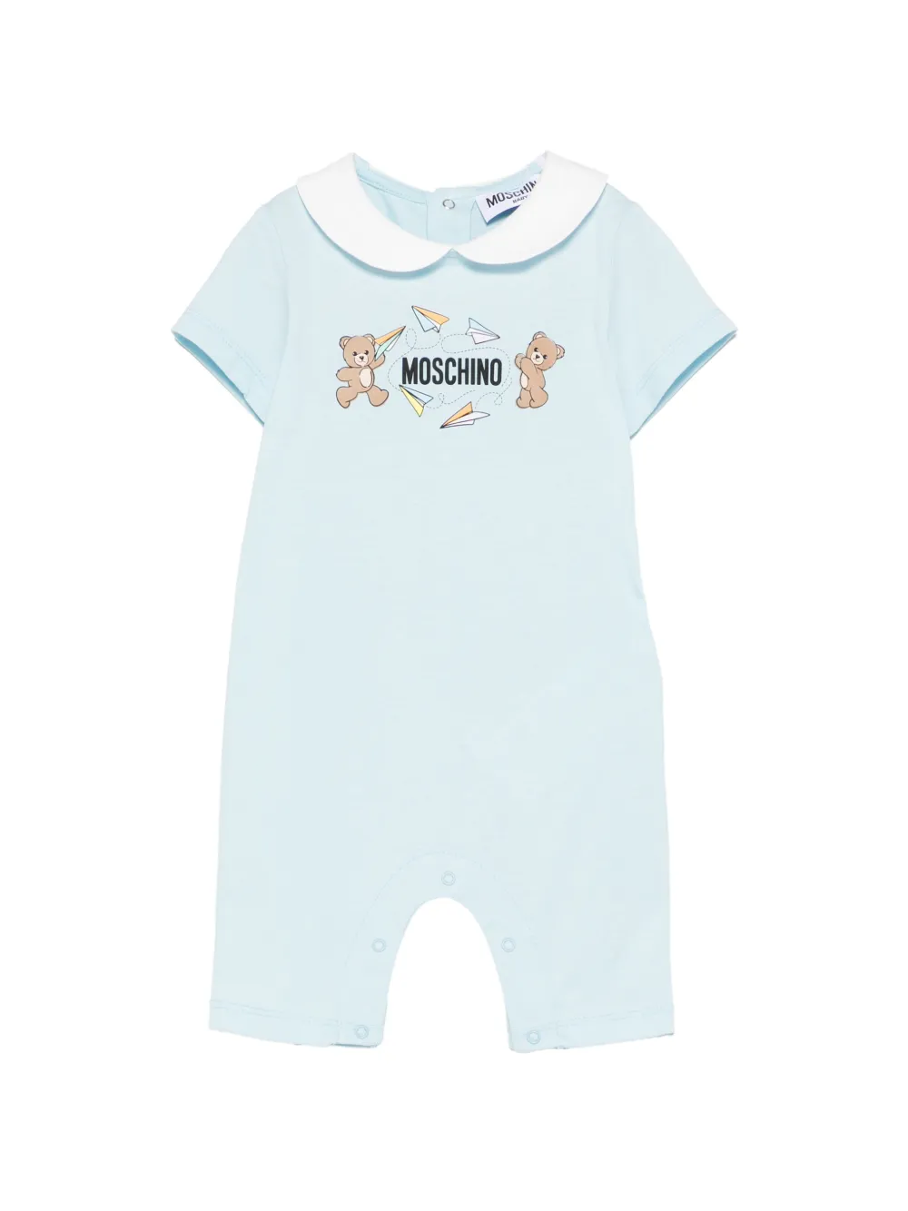 Комбинезон с логотипом Moschino Kids, синий
Комбинезон с логотипом Moschino Kids, синий