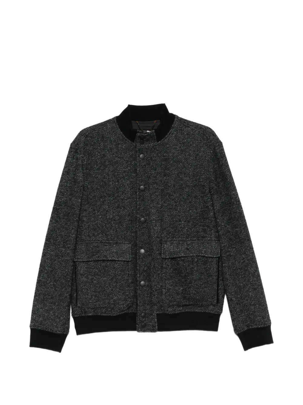 Жакет с карманами и елочным узором Canali, серый
Жакет с карманами и елочным узором Canali, серый