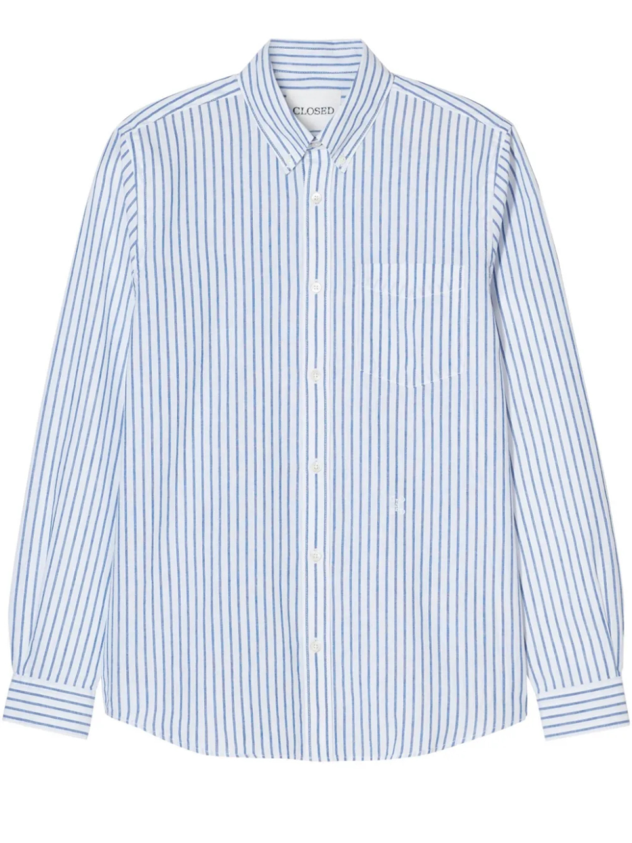 Closed полосатая рубашка на пуговицах, синий
Closed полосатая рубашка на пуговицах, синий