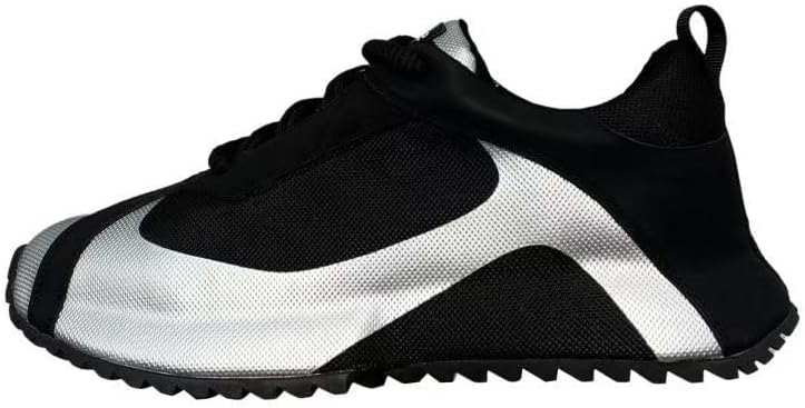 Мужские дышащие кроссовки с сеткой и шнуровкой, платформа, противоскользящие, низкие, подходящие для прогулок и игр с мячом Igzbibg, черный
Мужские дышащие кроссовки с сеткой и шнуровкой, платформа, противоскользящие, низкие, подходящие для прогулок и игр с мячом Igzbibg, черный