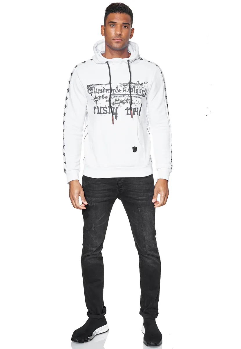 Толстовка с капюшоном Rusty Neal и эффектным принтом спереди, белый
Толстовка с капюшоном Rusty Neal и эффектным принтом спереди, белый