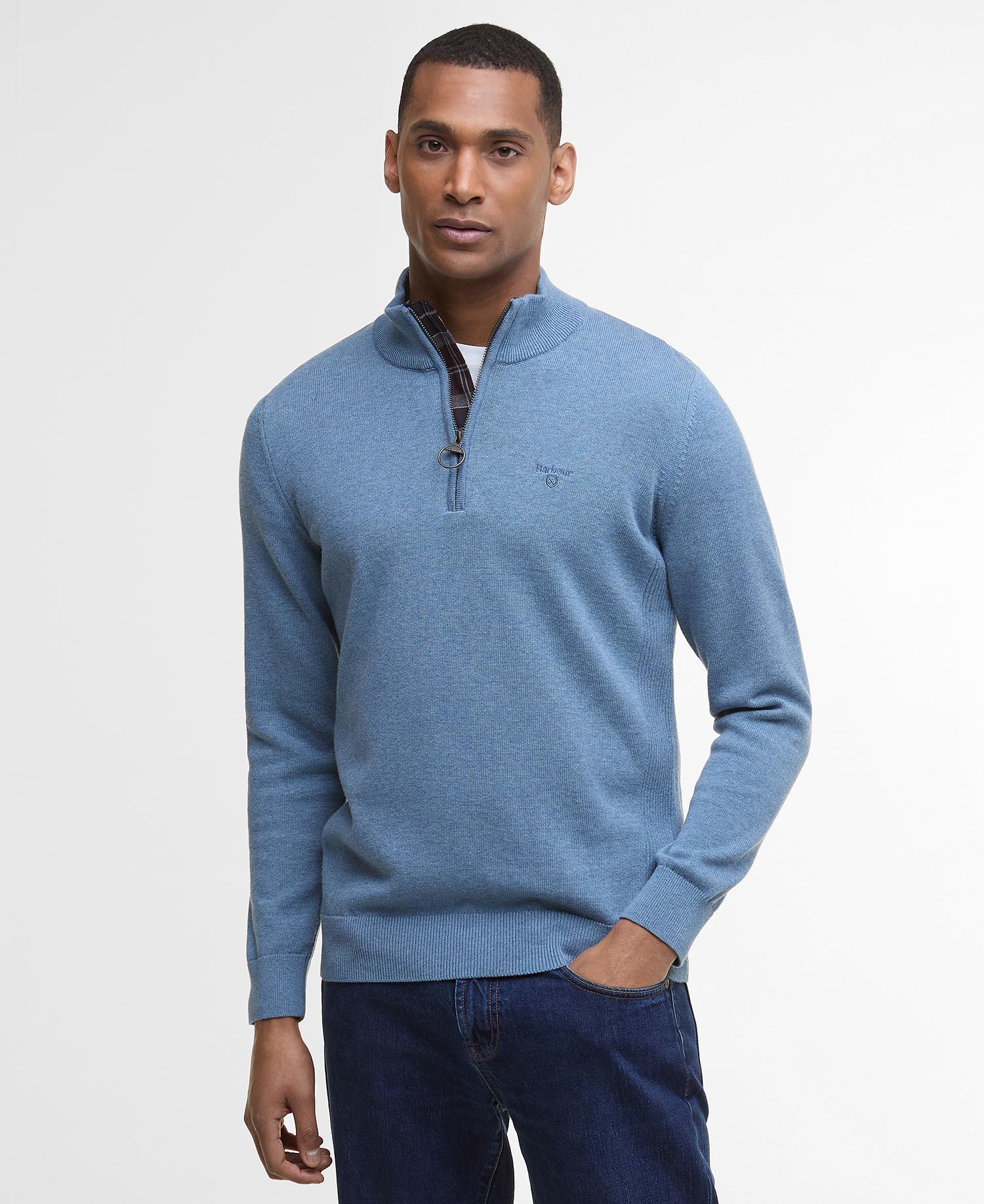 Джемпер Barbour Cotton Half-Zip, Blue Stone
Джемпер Barbour Cotton Half-Zip, Blue Stone