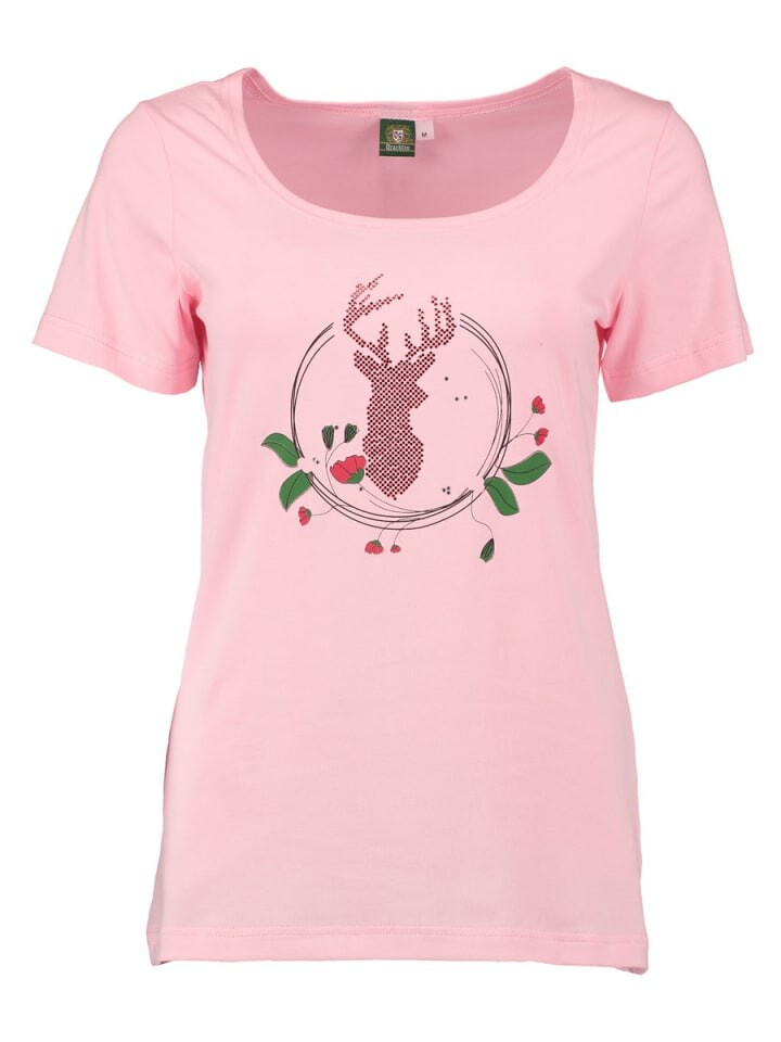 Футболка OS-Trachten Dolanu, коралловый 
Футболка OS-Trachten Dolanu, коралловый