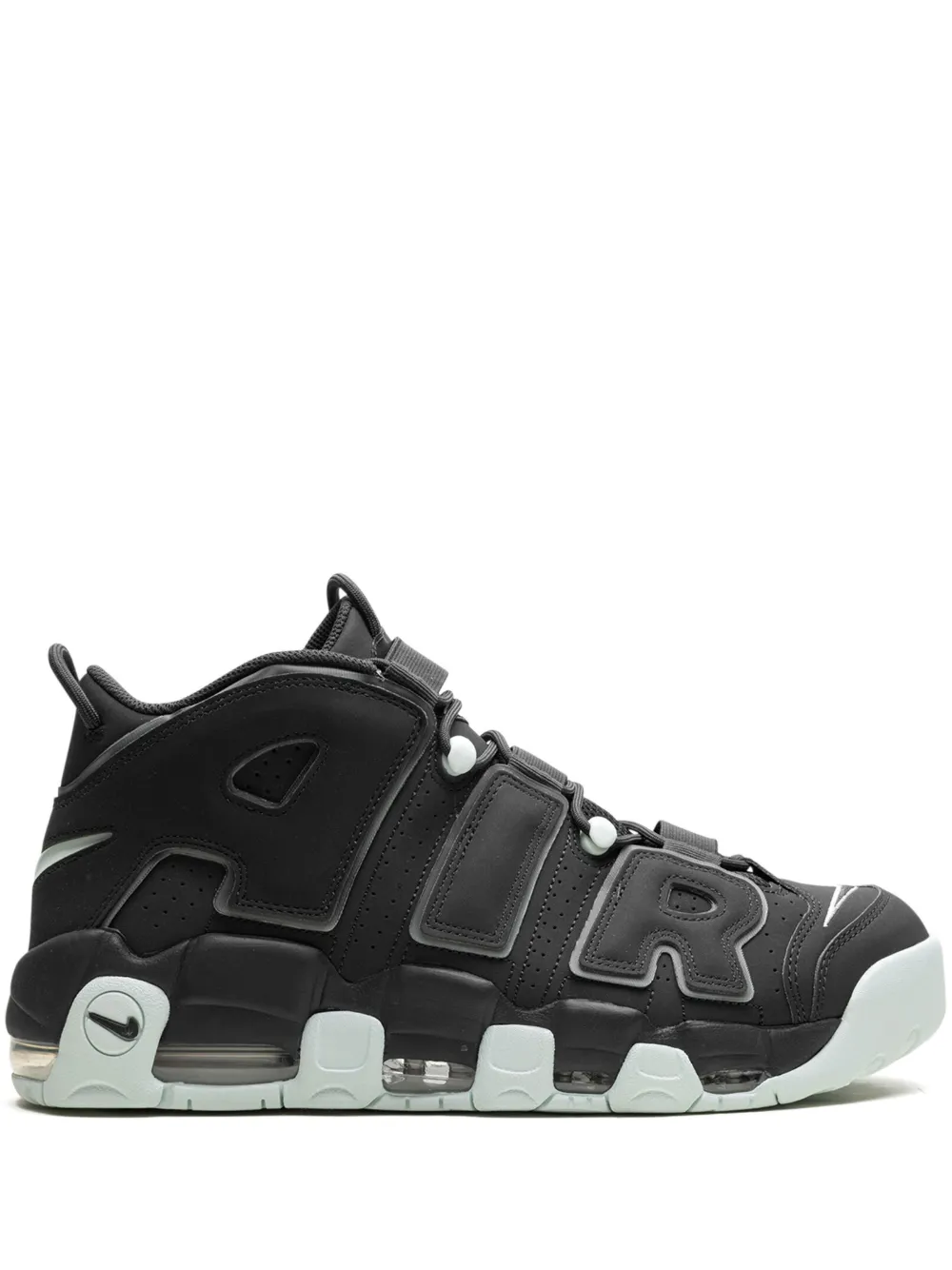Кроссовки Air More Uptempo Dark Smoke Grey/Light Smoke Grey/Barely Green Nike, серый
Кроссовки Air More Uptempo Dark Smoke Grey/Light Smoke Grey/Barely Green Nike, серый