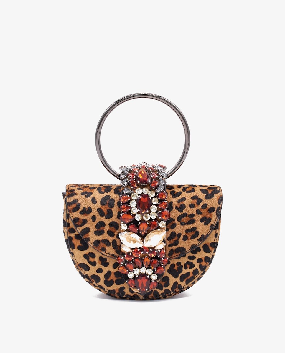 Кожаная сумочка с пайетками, трансформируемая в сумку через плечо Alma en Pena, бежевый
Кожаная сумочка с пайетками, трансформируемая в сумку через плечо Alma en Pena, бежевый