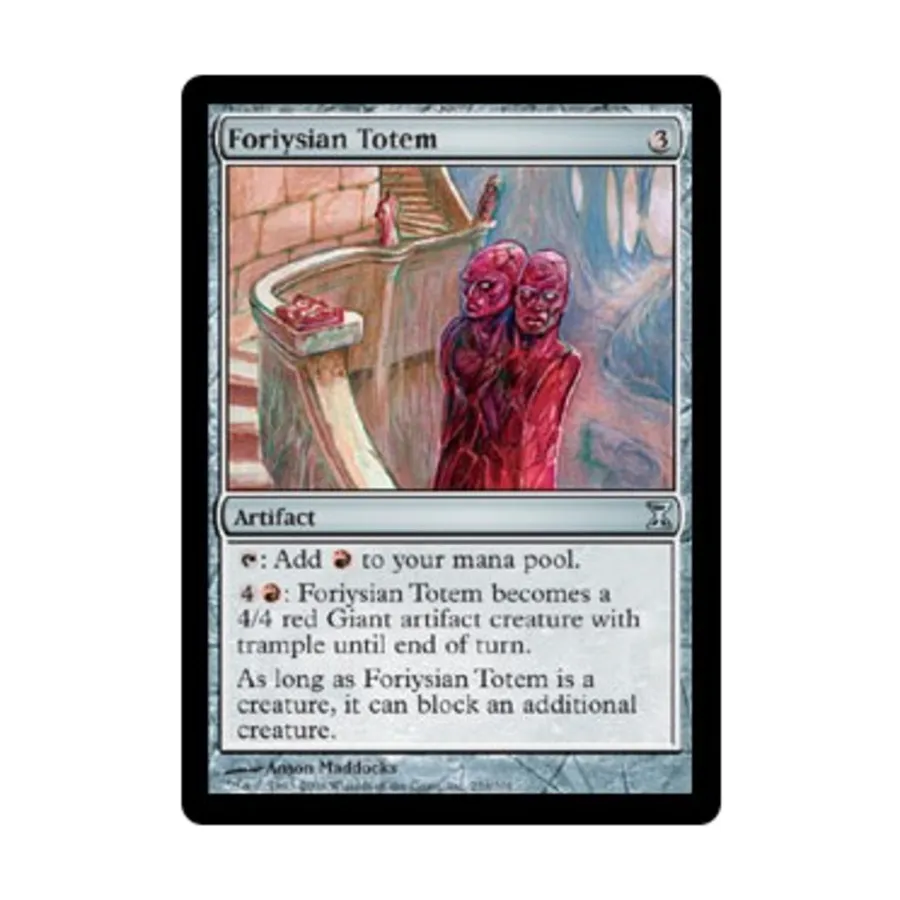 CCG Форийский тотем (U), MTG - Time Spiral
CCG Форийский тотем (U), MTG - Time Spiral