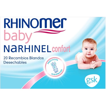 Назальный аспиратор Narhinel Comfort для младенцев Rhinomer
Назальный аспиратор Narhinel Comfort для младенцев Rhinomer