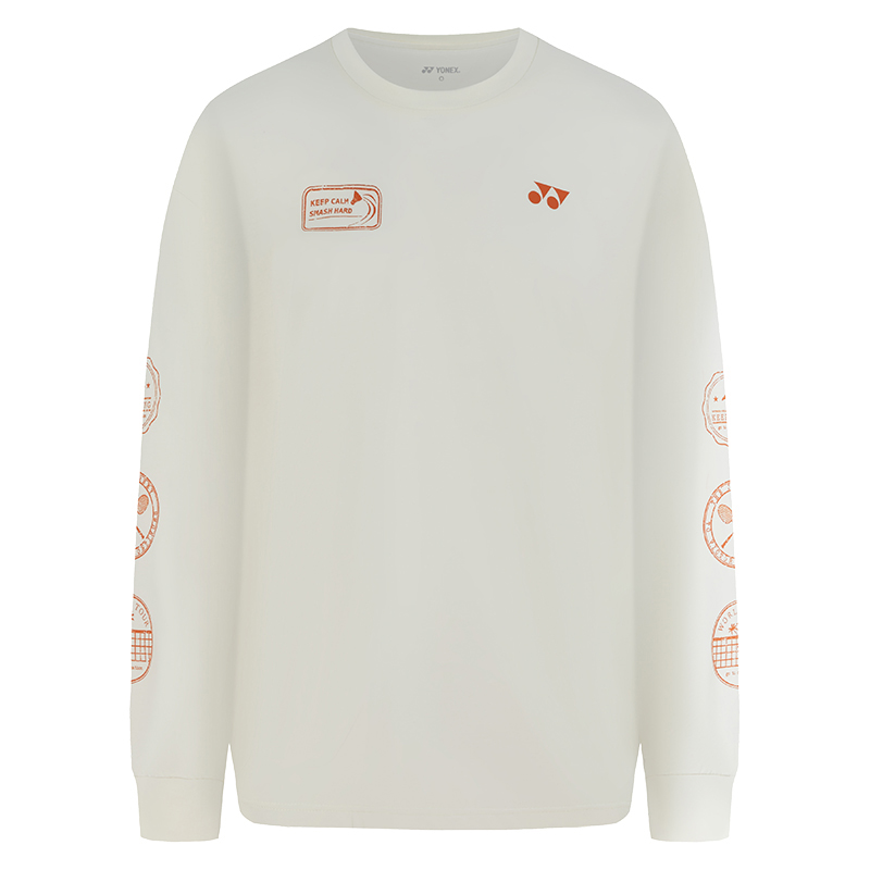 Толстовка унисекс с круглым вырезом, средней толщины Yonex, айвори белый
Толстовка унисекс с круглым вырезом, средней толщины Yonex, айвори белый