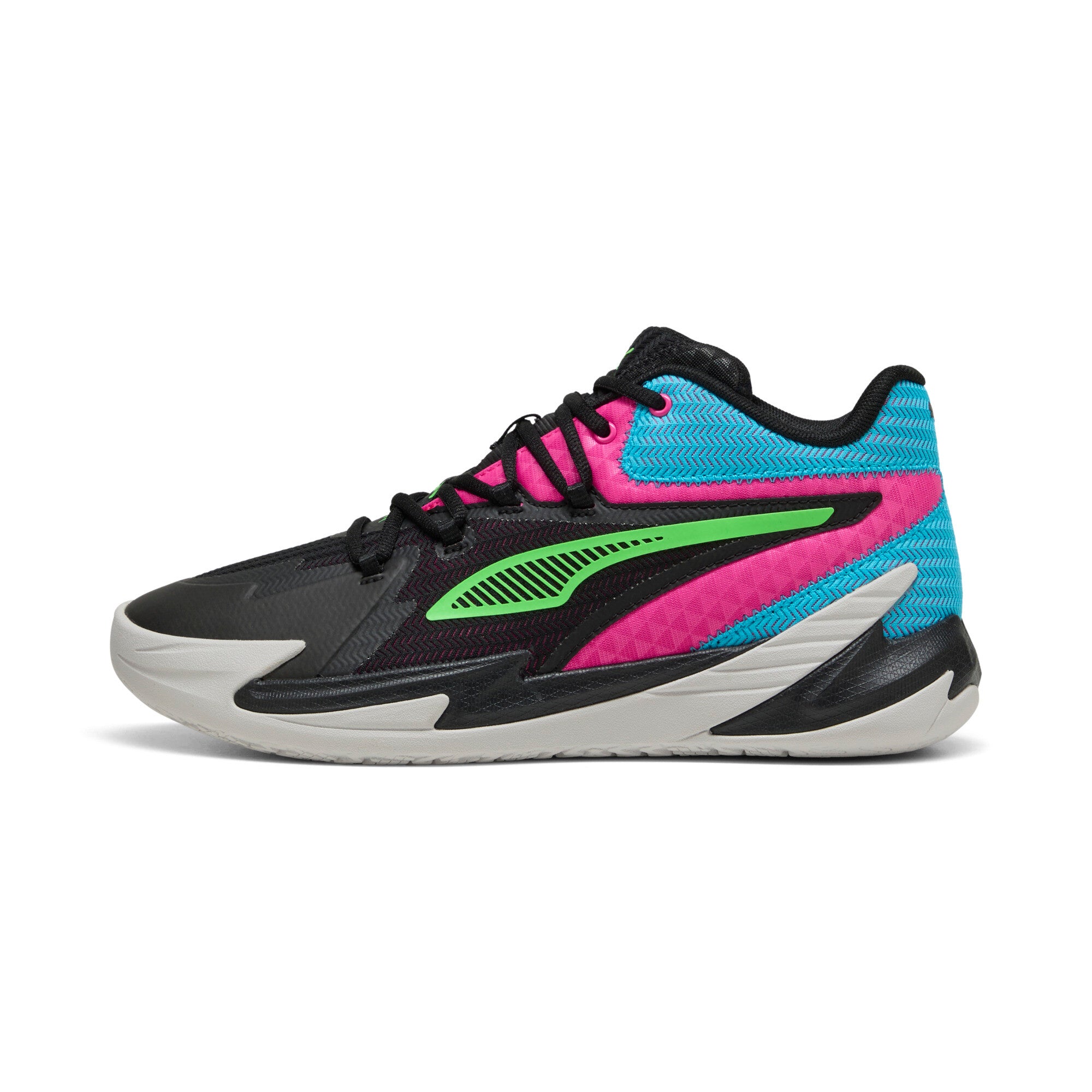 Баскетбольные кроссовки PUMA Dagger для мужчин, цвет black/fluro pink pes
Баскетбольные кроссовки PUMA Dagger для мужчин, цвет black/fluro pink pes