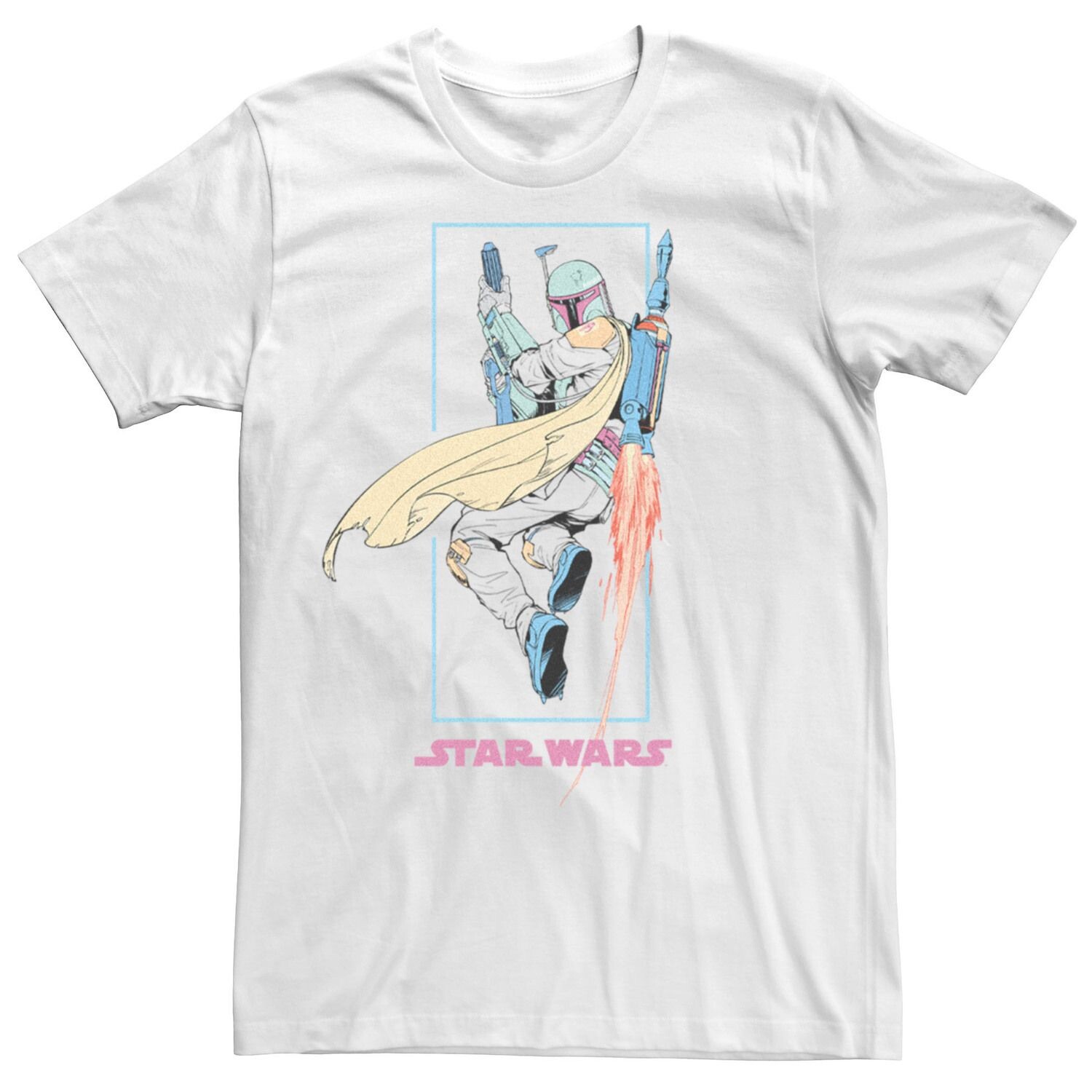 Мужская футболка с летающим плакатом «Звездные войны: Мандалорец Боба Фетт» Licensed Character
Мужская футболка с летающим плакатом «Звездные войны: Мандалорец Боба Фетт» Licensed Character