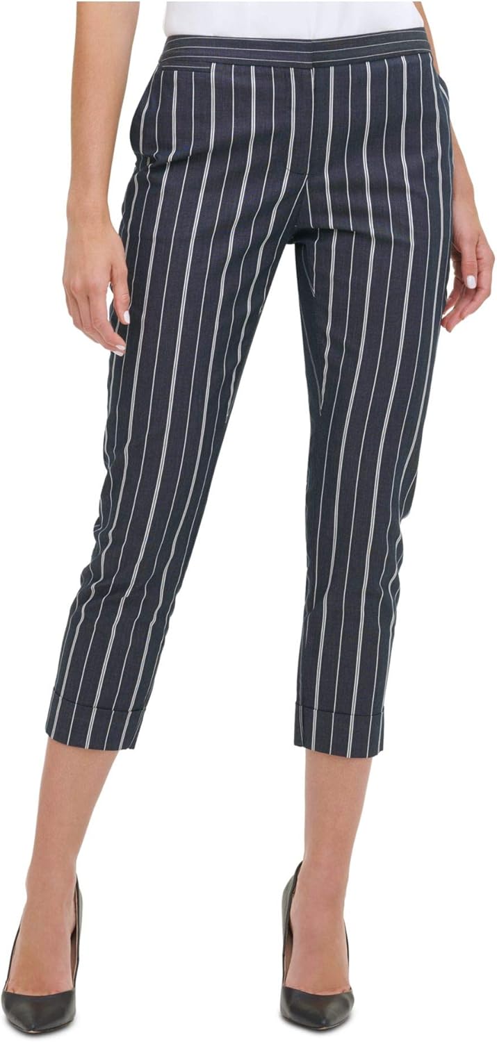 Укороченные полосатые брюки Tommy Hilfiger, Ivory
Укороченные полосатые брюки Tommy Hilfiger, Ivory