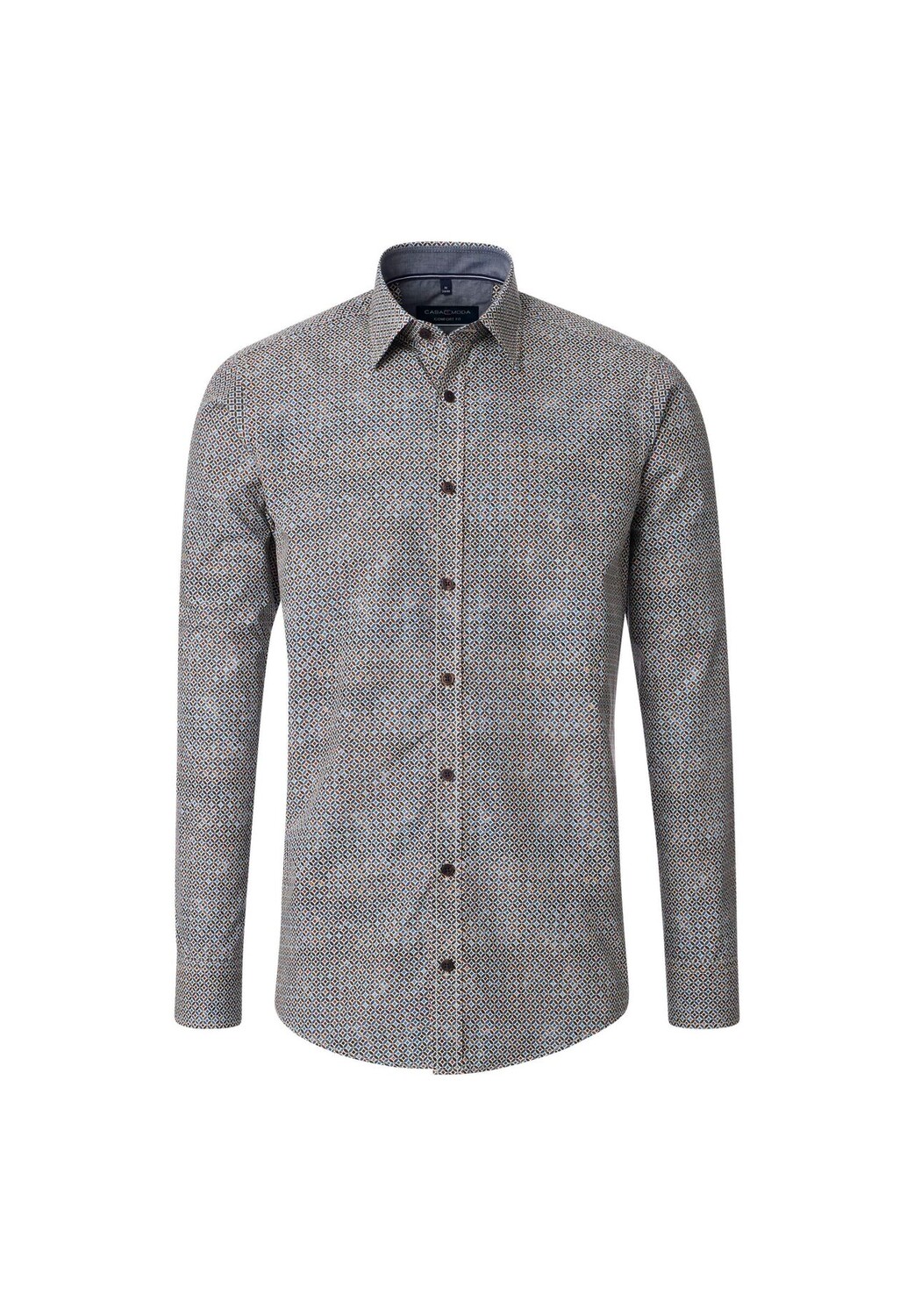 Мужская повседневная рубашка с принтом, удобная посадка CASAMODA, коричневый
Мужская повседневная рубашка с принтом, удобная посадка CASAMODA, коричневый