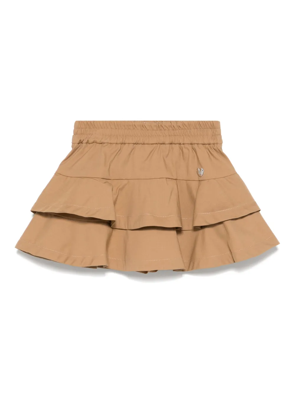Ярусная юбка-шорты Monnalisa, коричневый
Ярусная юбка-шорты Monnalisa, коричневый