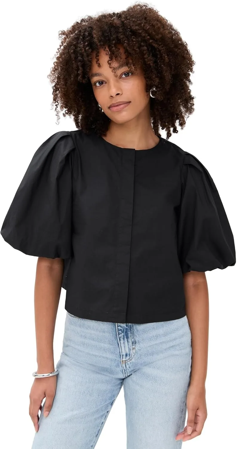 LE BOP Женская рубашка Liza с рукавами-фонариками
LE BOP Женская рубашка Liza с рукавами-фонариками