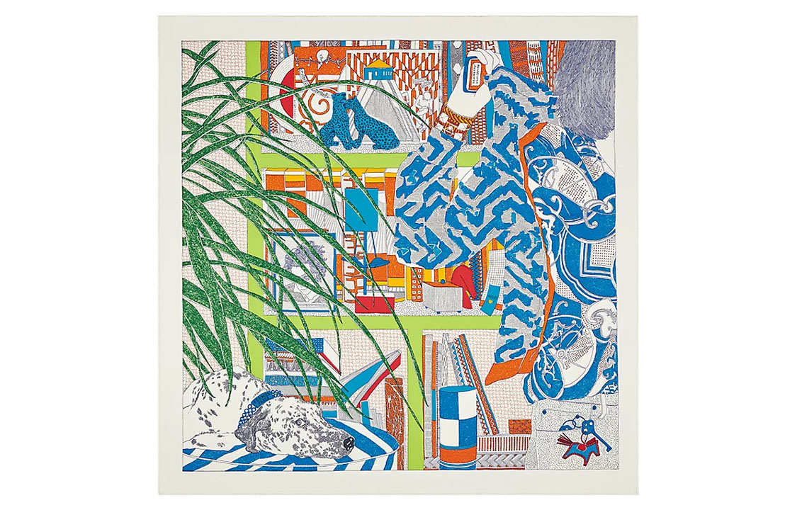 Шёлковый платок женский зелёный HERMES
Шёлковый платок женский зелёный HERMES