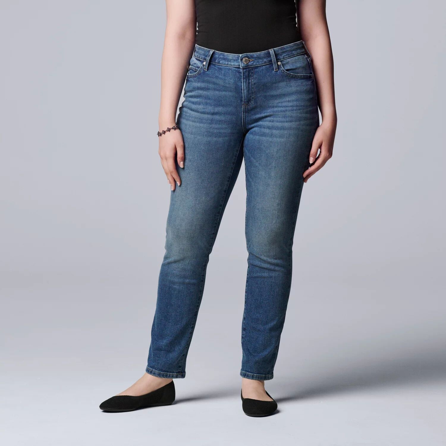 Женские узкие прямые джинсы Simply Vera Vera Wang Simply Vera Vera Wang
Женские узкие прямые джинсы Simply Vera Vera Wang Simply Vera Vera Wang